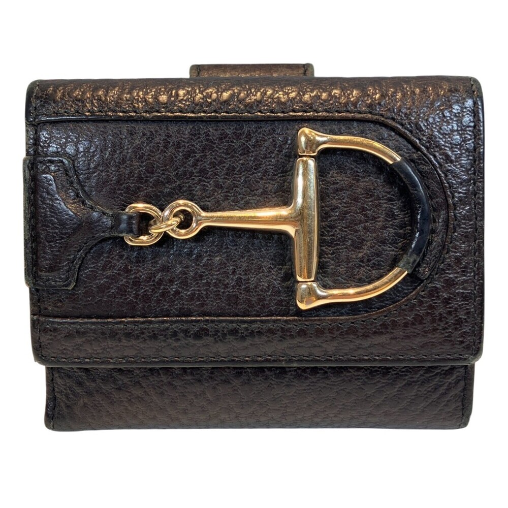 Gucci GUCCI Bi-fold wallet Leather 138029